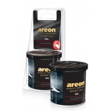 Odorizant auto gel can Areon - Sport Lux Platinum, 80 g