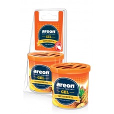 Odorizant auto gel can Areon - Tutti Frutti, 80 g