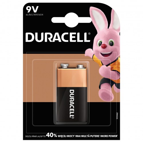Duracell, baterii basic 9V - set 1 buc