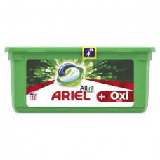 Detergent Capsule Ariel, 25 Spalari, All in One PODS Plus Oxi Effect