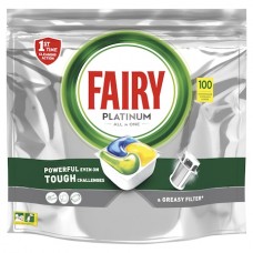 Detergent capsule Fairy Platinum, 100 buc, pentru masina de spalat vase