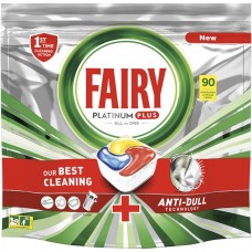 Detergent capsule Fairy Platinum Plus, 90 buc, pentru masina de spalat vase