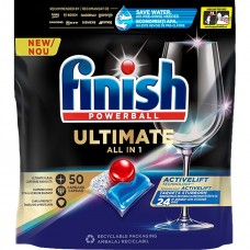 Detergent capsule Finish Ultimate - 50 Buc, Activblu, pentru masina de spalat vase