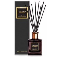 Areon Home Perfume - Black Line, Vanilla Black, 150 ml, Odorizant de Camera cu Betisoare