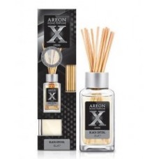 Areon Home Perfume, X Version Black Crystal, 85 ml, Odorizant de Camera cu Betisoare