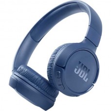 Casti audio, JBL Tune 500BT, on ear, wireless, bluetooth, pure bass, autonomie 16 h, albastru