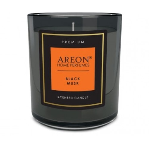 Lumanare parfumata Areon, Black Musk, Home Premium, 313 g