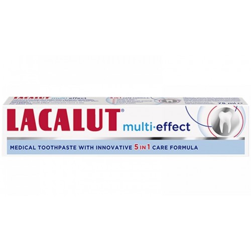 Pasta de dinti - Lacalut Multi Effect, 75 ml