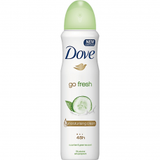 Deodorant spray - Dove Go Fresh, ceai verde si castravete, 150 ml