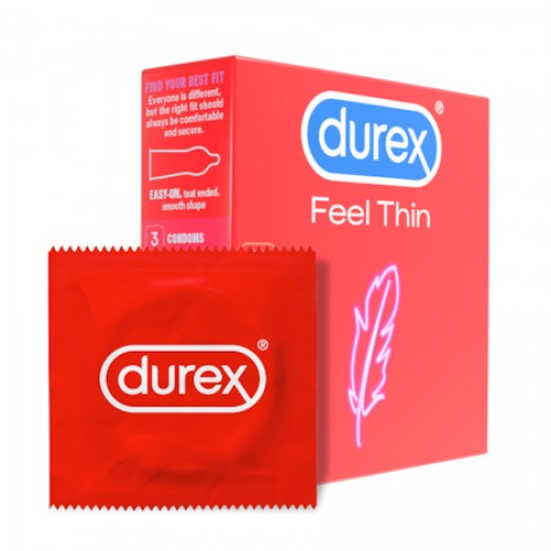 Prezervative Durex Feel Thin 3 buc