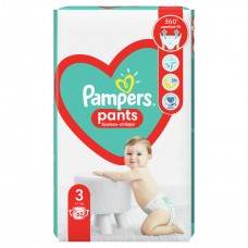 Pampers Pants, Clasa 3, 62 bucati - scutece chilotel pentru bebelusi, marimea nr. 3, pentru 6-11 kg