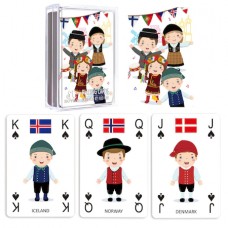 Carti Royal - Carti de joc educative din plastic: Invata despre tarile Europei (ENG)