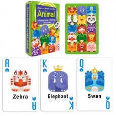 Carti Royal - Carti de joc educative din plastic: Invata despre animale (ENG)