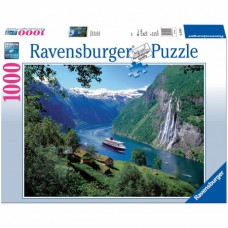 Puzzle Ravensburger - Fiord Norvegian, 1000 piese