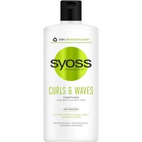 Balsam Syoss, Curls & Waves, pentru par ondulat, 440 ml
