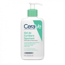 CeraVe - Gel de curatare spumant pentru piele normal-grasa, 236 ml