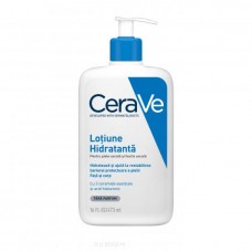 CeraVe - Lotiune hidratanta de fata si corp pentru piele uscata si foarte uscata, 473 ml