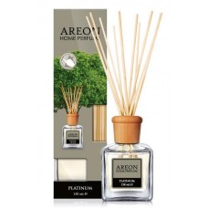 Areon Home Perfume - Lux Collection, Platinum, 150 ml, Odorizant de Camera cu Betisoare