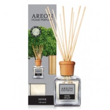 Areon Home Perfume - Lux Collection, Silver, 150 ml, Odorizant de Camera cu Betisoare