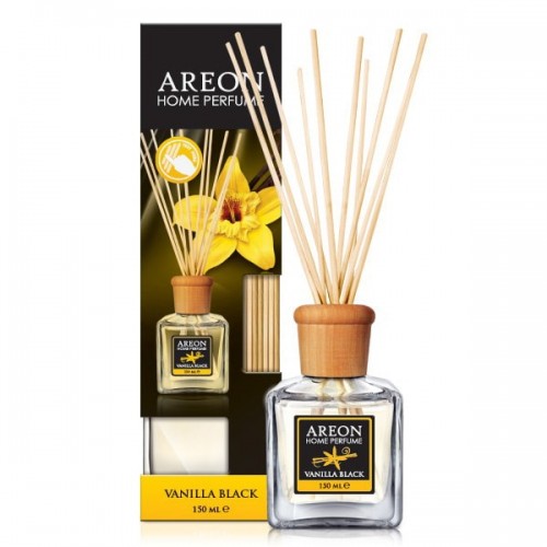 Areon Home Perfume, Vanilla Black, 150 ml, Odorizant de Camera cu Betisoare